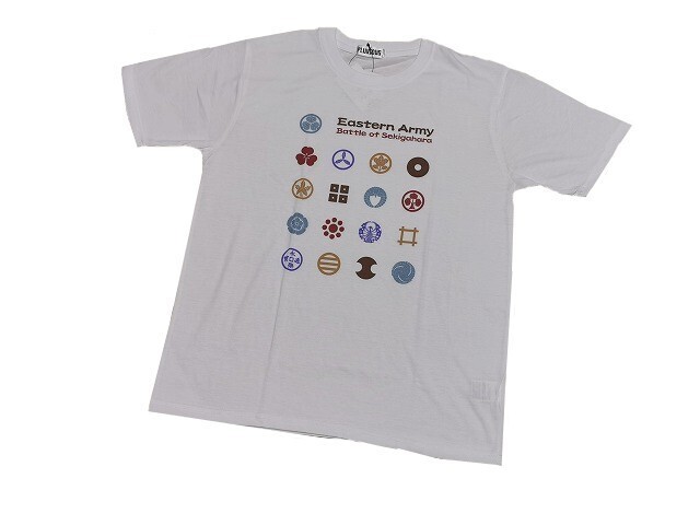 【新品】関ヶ原の戦い 武将 Tシャツ【LL/XL】白/ホワイト◆Western Army Battle of Sekigahara 歴史 戦国時代 大名 家紋 武士 男性拍卖