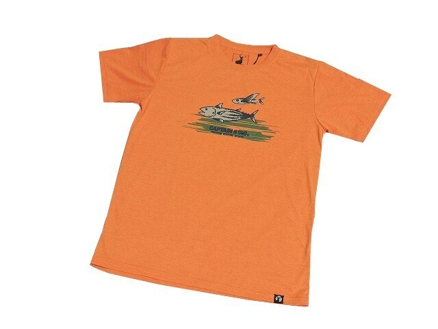 【新品】CAPTAIN STAG Tシャツ 半袖【L】オレンジ◆キャプテンスタッグ アウトドア キャンプ レジャー 釣り 山登り 兼用 男性 女性拍卖
