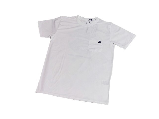 【新品】CAPTAIN STAG Tシャツ 半袖 胸ポケット【L】白◆キャプテンスタッグ アウトドア キャンプ レジャー 釣り 山登り 兼用 男性 女性拍卖