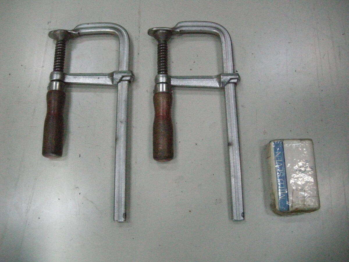 m989 中古 CRAB L型クランプ/F型クランプ 200mm 2コ拍卖