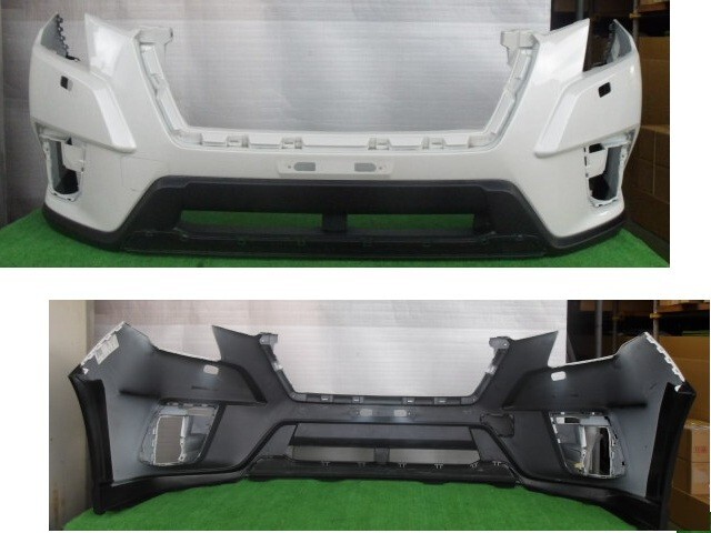 スバル/フォレスター SKE 後期用 フロントバンパー ウォッシャー穴有 K1X No.056368【品番 57703SJ050W6】拍卖