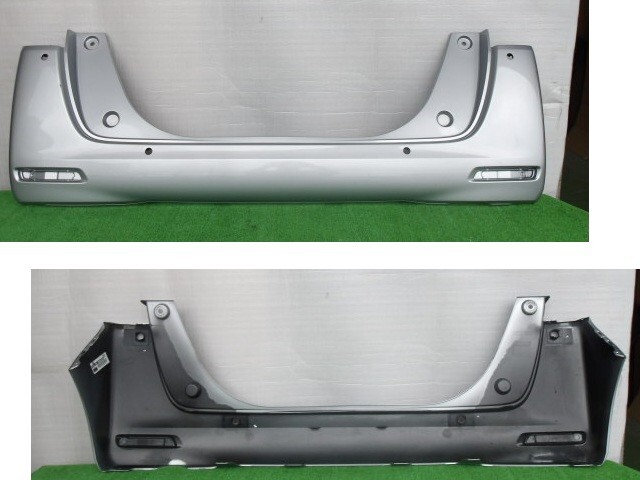 ホンダ/N BOX JF3 後期・ノーマル用 リアバンパー センサー穴4ヶ有 NH830M No.915204【品番 71500-TTA-N00ZF】拍卖