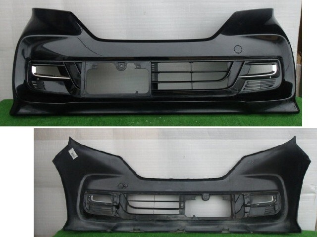 ホンダ/N BOX JF3 前期・カスタム用 フロントバンパー NH731P No.056434【品番 71101-TTA-J00ZG】拍卖