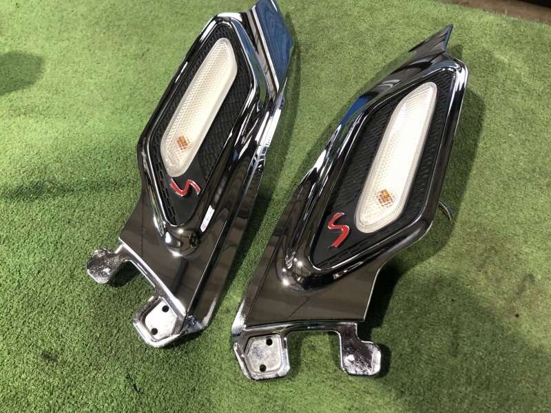 ZC16A R60 ミニクーパーS クロスオーバー 左右フェンダーマーカー サイドマーカー メッキ 616979 10拍卖