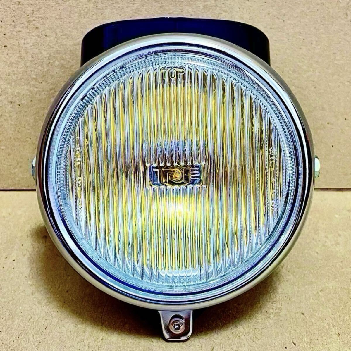 初期型 シャリー ダックス IPF 出目金レンズ ヘッドライト / 当時物 カブ CS90 6V おにぎり モンキー ゴリラ シビエ マーシャル JRP 早矢仕拍卖