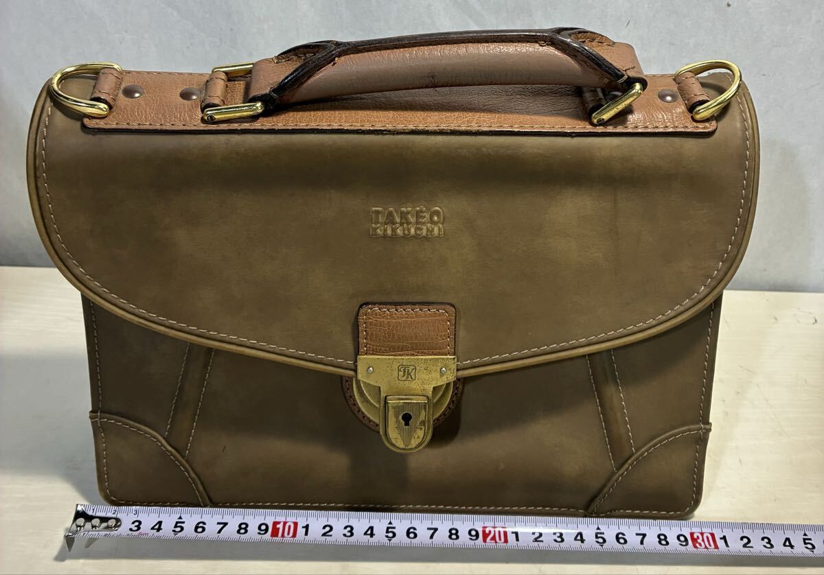 ☆ TAKEO KIKUCHI タケオキクチ バッグ ビジネスバッグ (2)拍卖