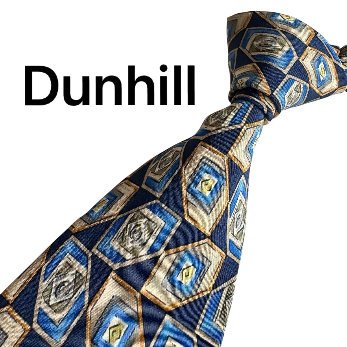 極美品★ Dunhill ダンヒル ネクタイ スーツ ビジネス 成人式 2686拍卖