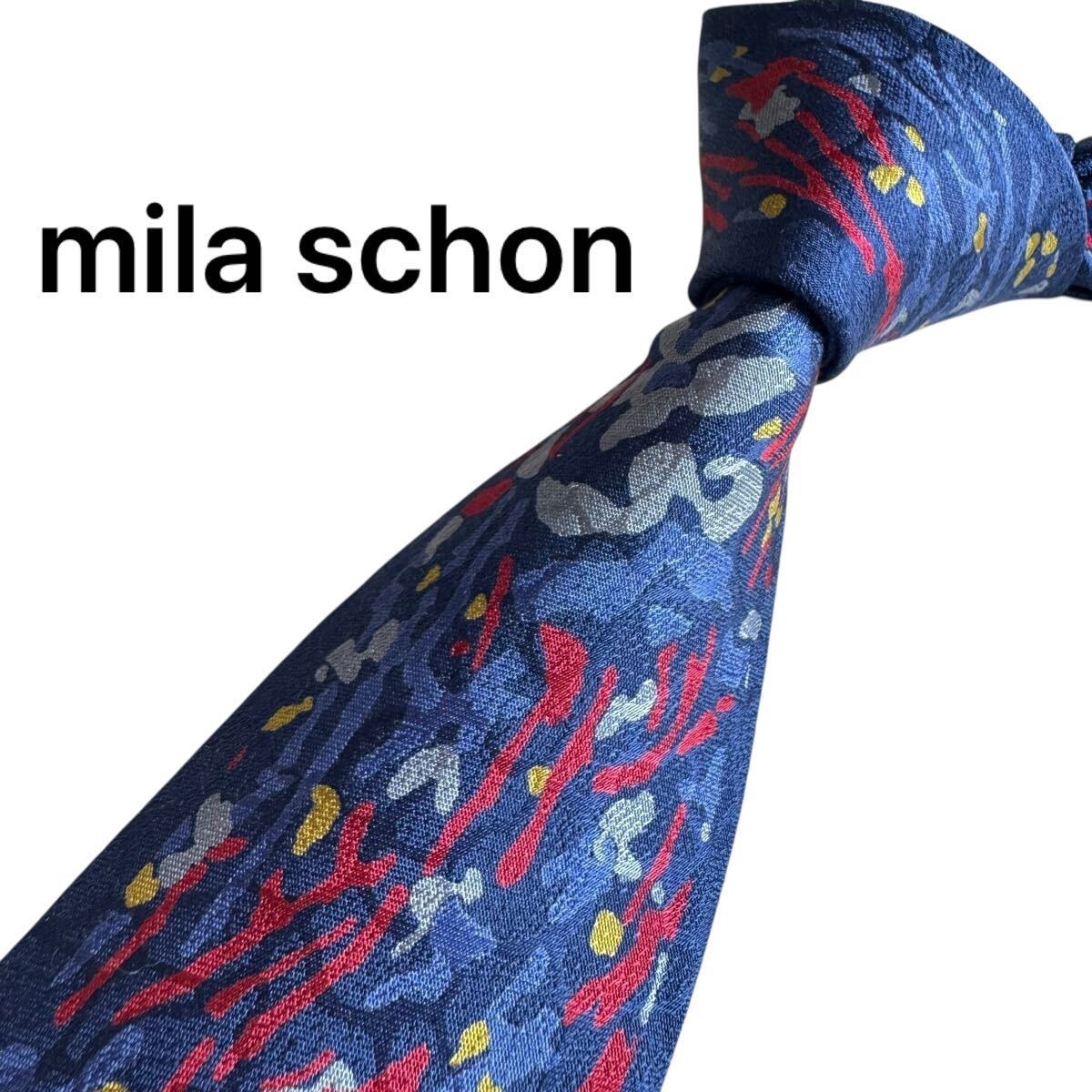 極美品★ mila schon ミラショーン ネクタイ スーツ ビジネス 成人式 2763拍卖