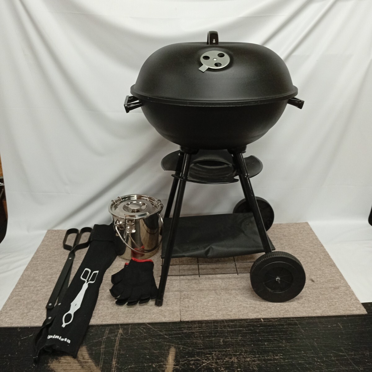 usB-790 バーベキューコンロ BBQ キャンプ アウトドア マルチコンロ メーカー不明 現状品 中古品拍卖