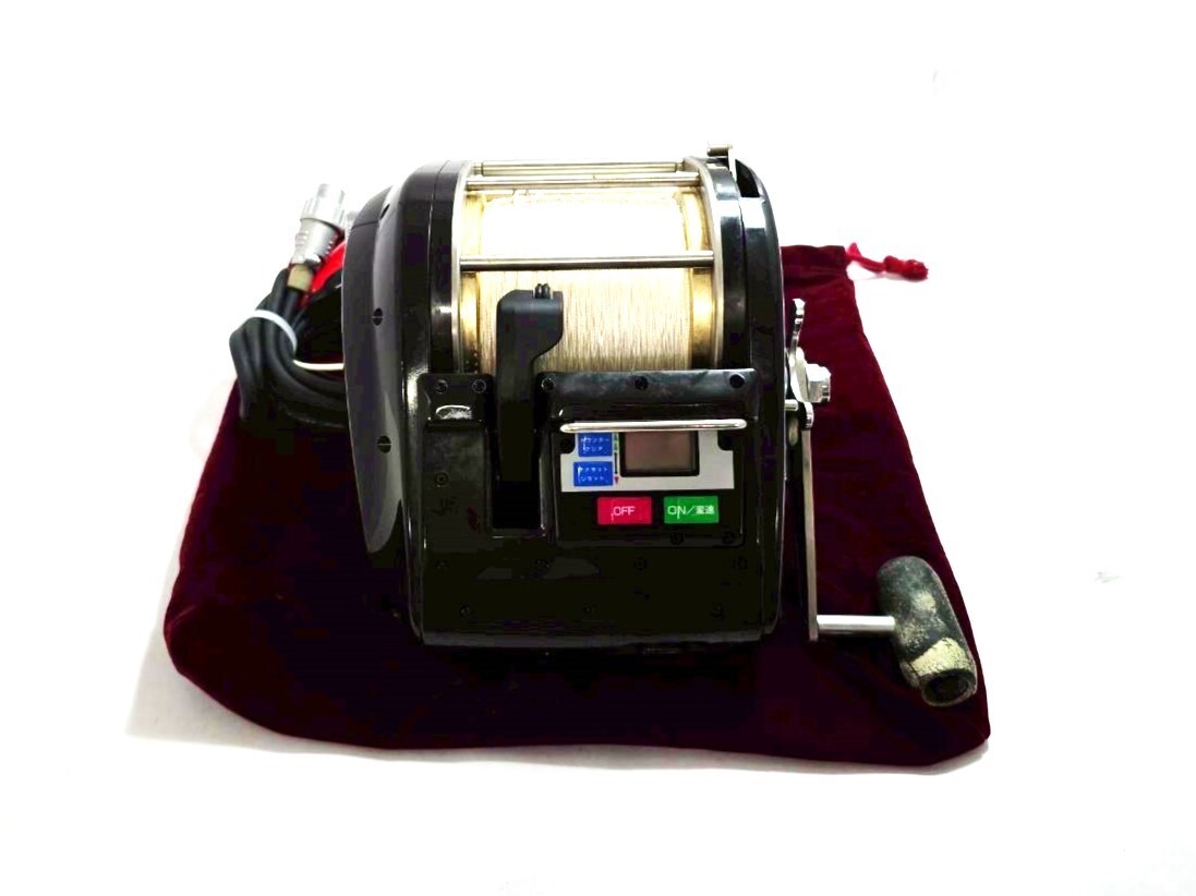 ■【ジャンク品】RYOBI/リョービ AD電動120 大型リール 釣り/フィッシング (60668TT13)拍卖