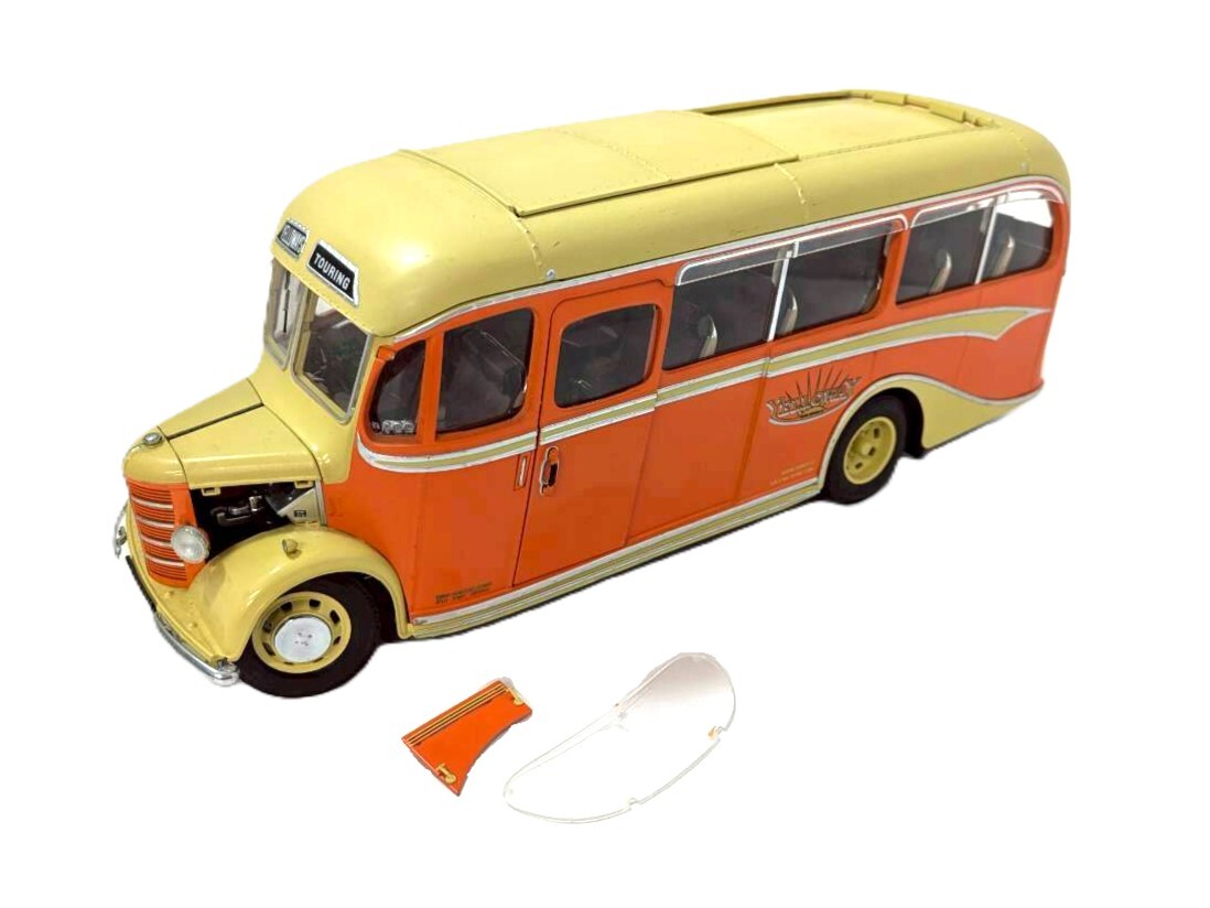 (S)【ジャンク品】SUNSTAR/サンスター 1/24 BEDFORD/ベッドフォード OB YELLOWAY MOTOR SERVICES バス おもちゃ (SER5469)拍卖