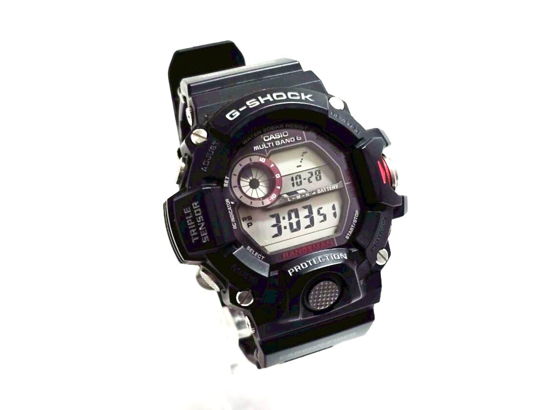 (S) CASIO/カシオ G-SHOCK/Gショック RANGEMAN/レンジマン GW-9400J 腕時計 デジタル タフソーラー (SER5235)拍卖