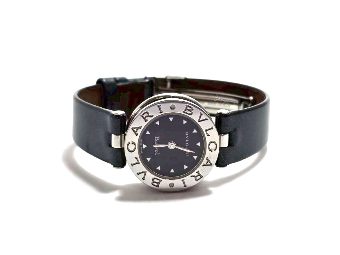 (S)【ジャンク品】BVLGARI/ブルガリ BZ22S B-ZERO1/ビーゼロワン クオーツ 腕時計 (SER5125)拍卖