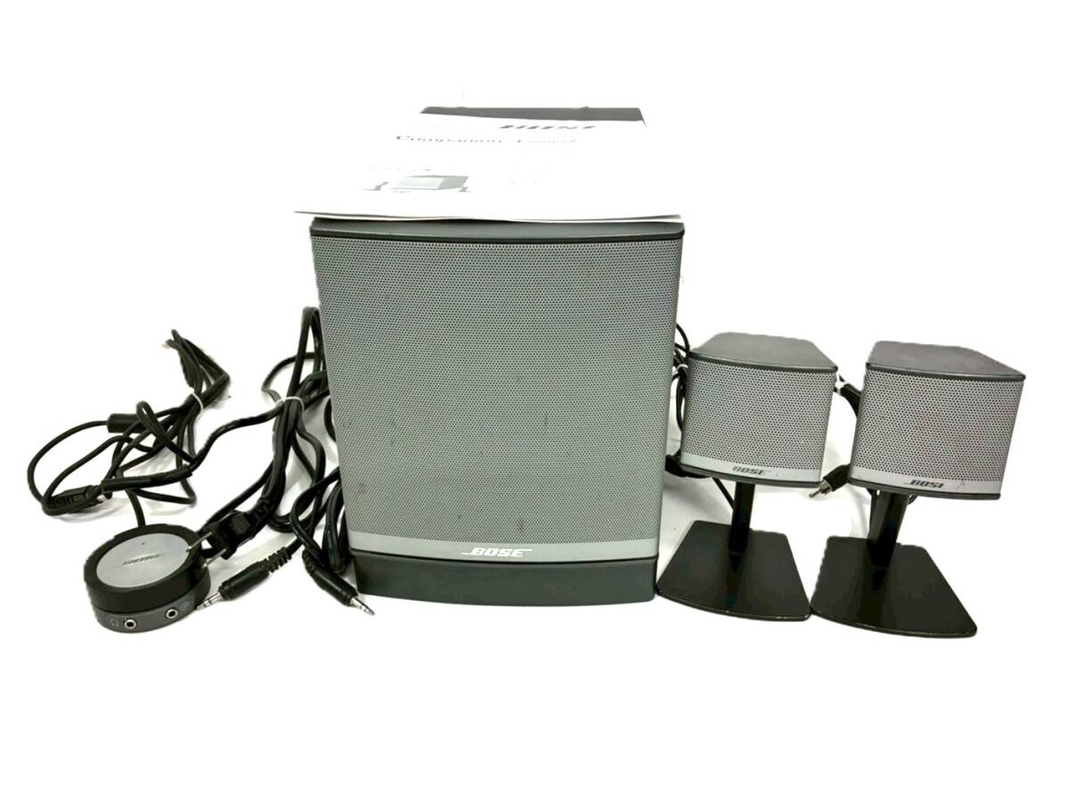 ■Bose/ボーズ Companion 3 series II コンパニオン3 シリーズ2 スピーカーシステム オーディオ機器(61010A1)拍卖
