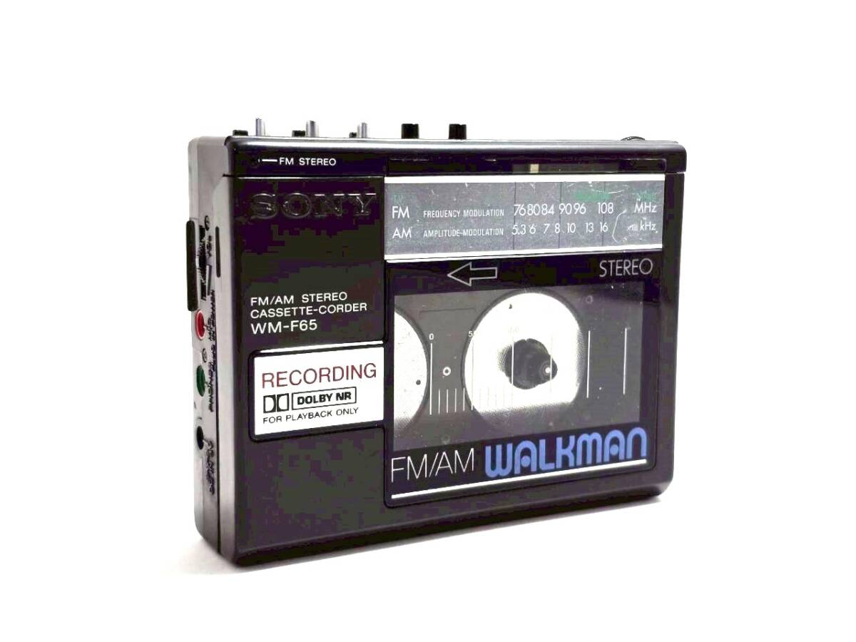 ■ SONY/ソニー ウォークマン FM/AMステレオカセットコーダー WM-F65 カセットプレーヤー (61046NY5)拍卖