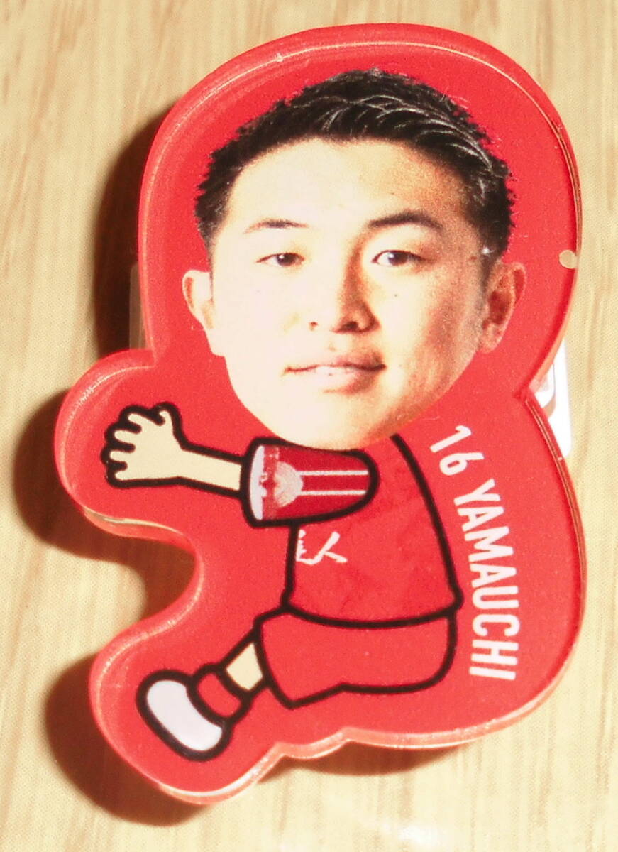 鹿児島ユナイテッドFC 16番 山内康太選手 抱っこちゃんクリップ拍卖