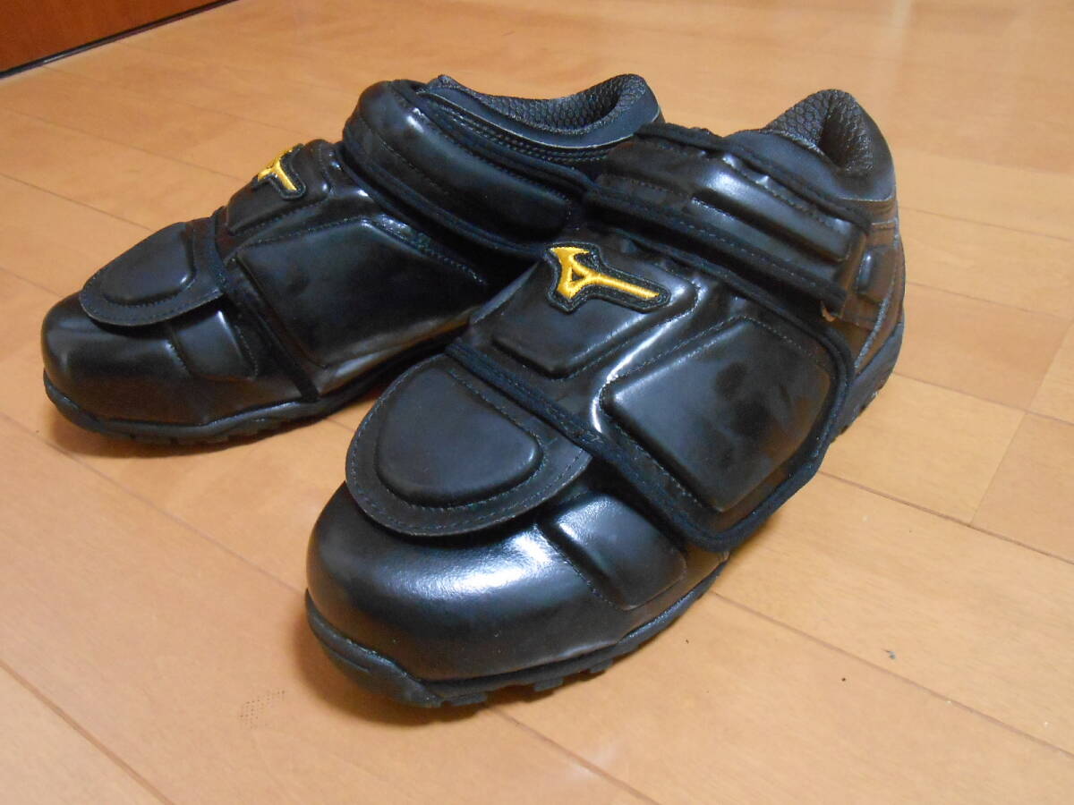27.0cm ミズノプロ 野球 球審用プレート・シューズ 2KU-82000 【審判・アンパイア】拍卖