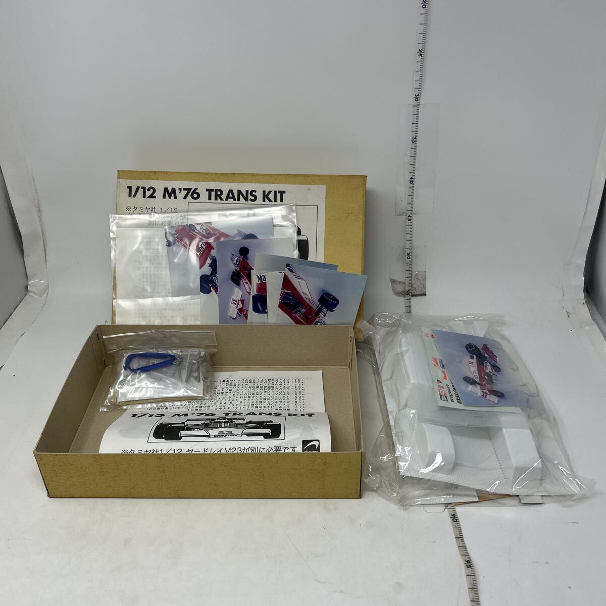 未使用 タミヤ chevron models 1/12 ヤードレイマクラーレンM23 M'76 TRANS KIT トランスキット 1976年仕様 シェブロンモデルズ 35016201T拍卖