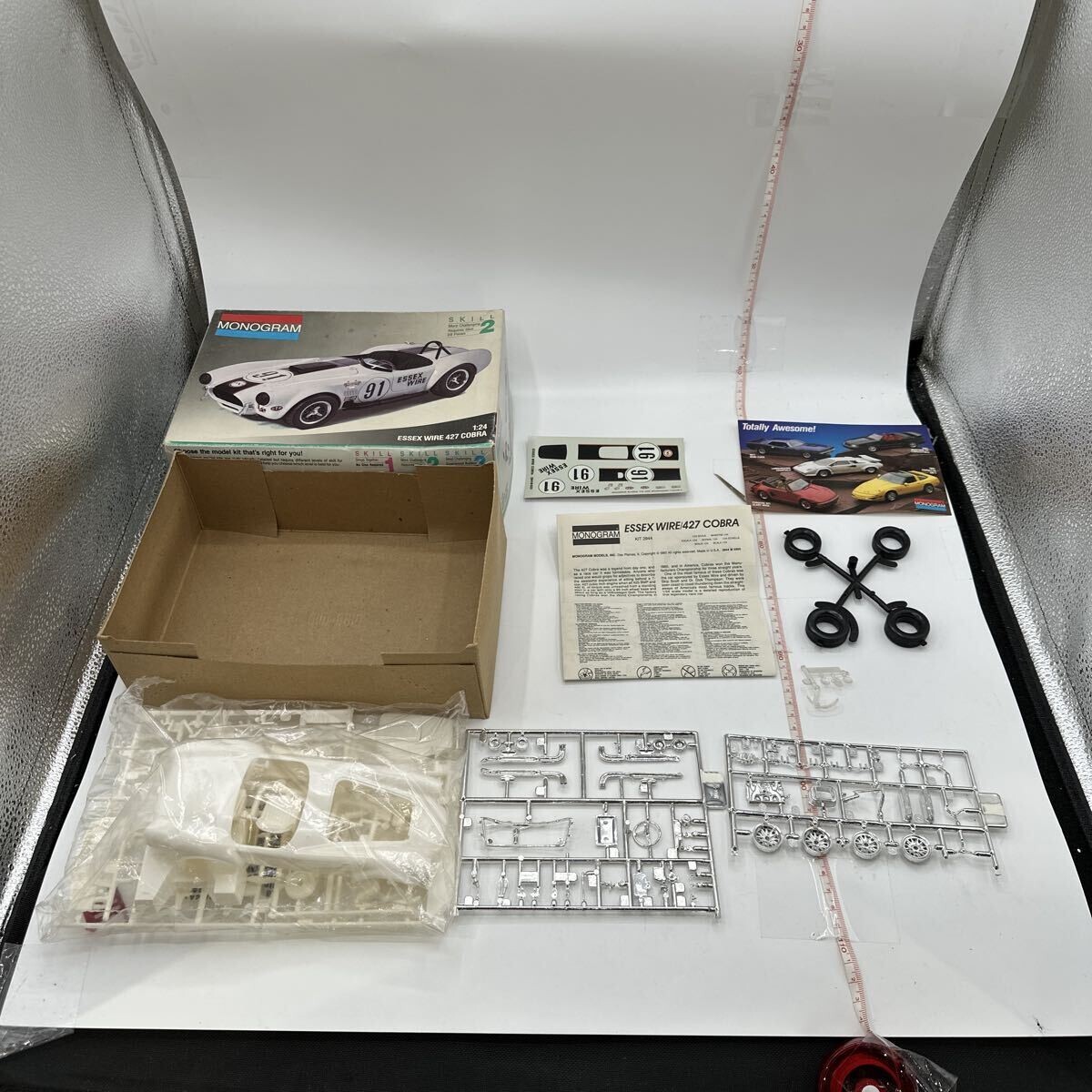 未使用 monogram モノグラム 1/24 ESSEX WIRE 427 COBRA 34119090R拍卖
