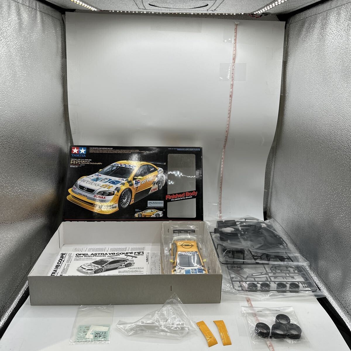 中古 1/24 タミヤ オペル アストラ V8 クーペ チームフェニックス フィニッシュボディ 「スポーツカーシリーズ」ジャンク 現状品 81019090R拍卖