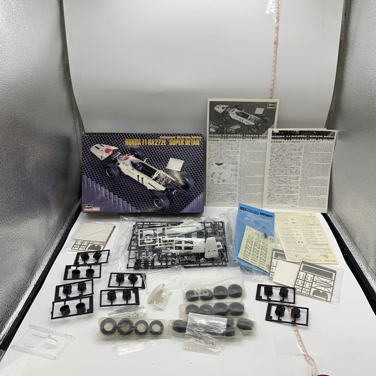 未使用 ハセガワ 1/24 ホンダ F1 RA272E 「コレクターズ ハイグレードシリーズ No.21」 余剰パーツあり 現状品 40611190R拍卖