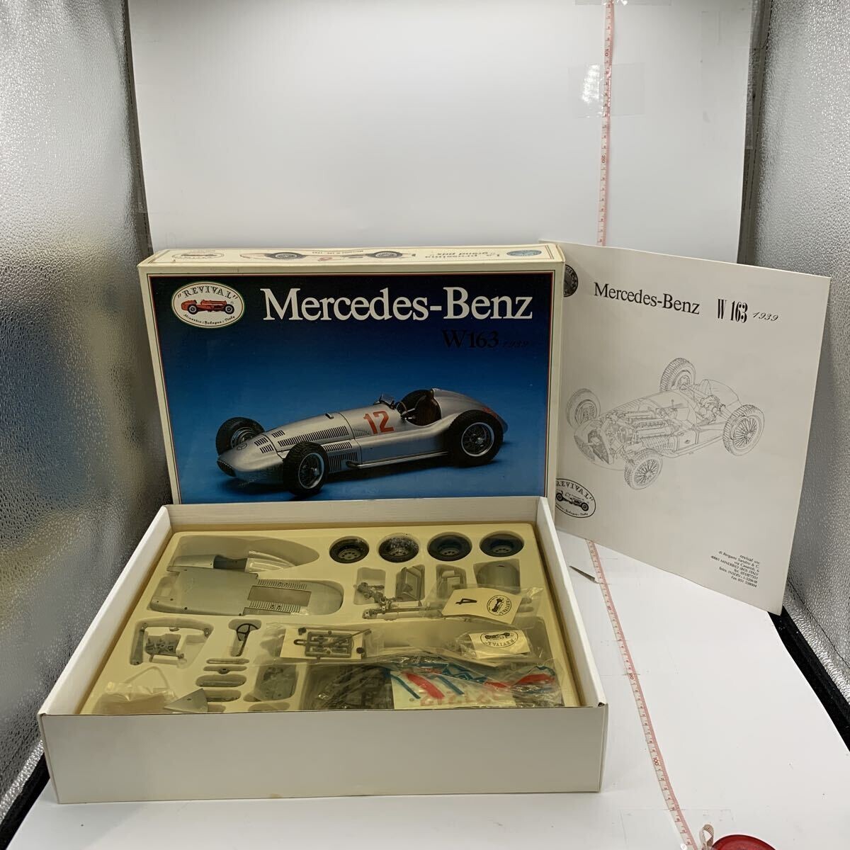 中古 Mercedes-Benz W163 1939 Revival F1キット ART.77101 1/20 METAL 欠品あり 現状品 05311190R拍卖