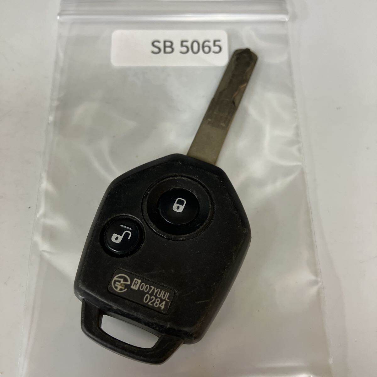 SB5065 スバル 純正 キーレス 2ボタン フォレスター インプレッサ スポーツ エクシーガ レガシィ等 SH5 SH9 リモコン拍卖