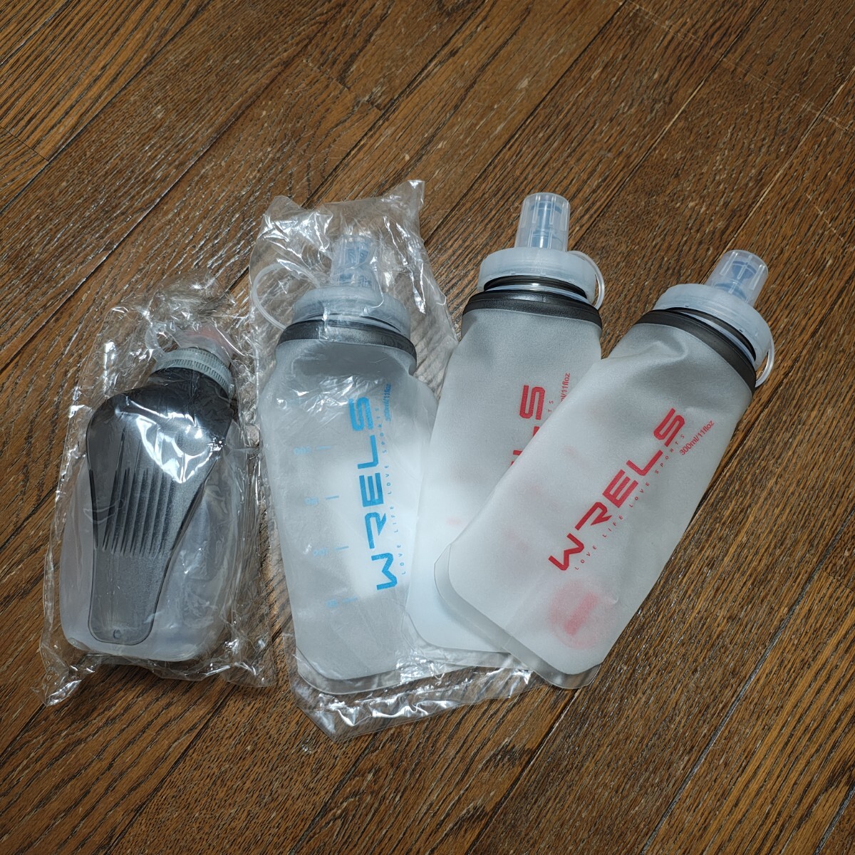 WRELS ソフトフラスク 300ml ハイドレーションボトル拍卖