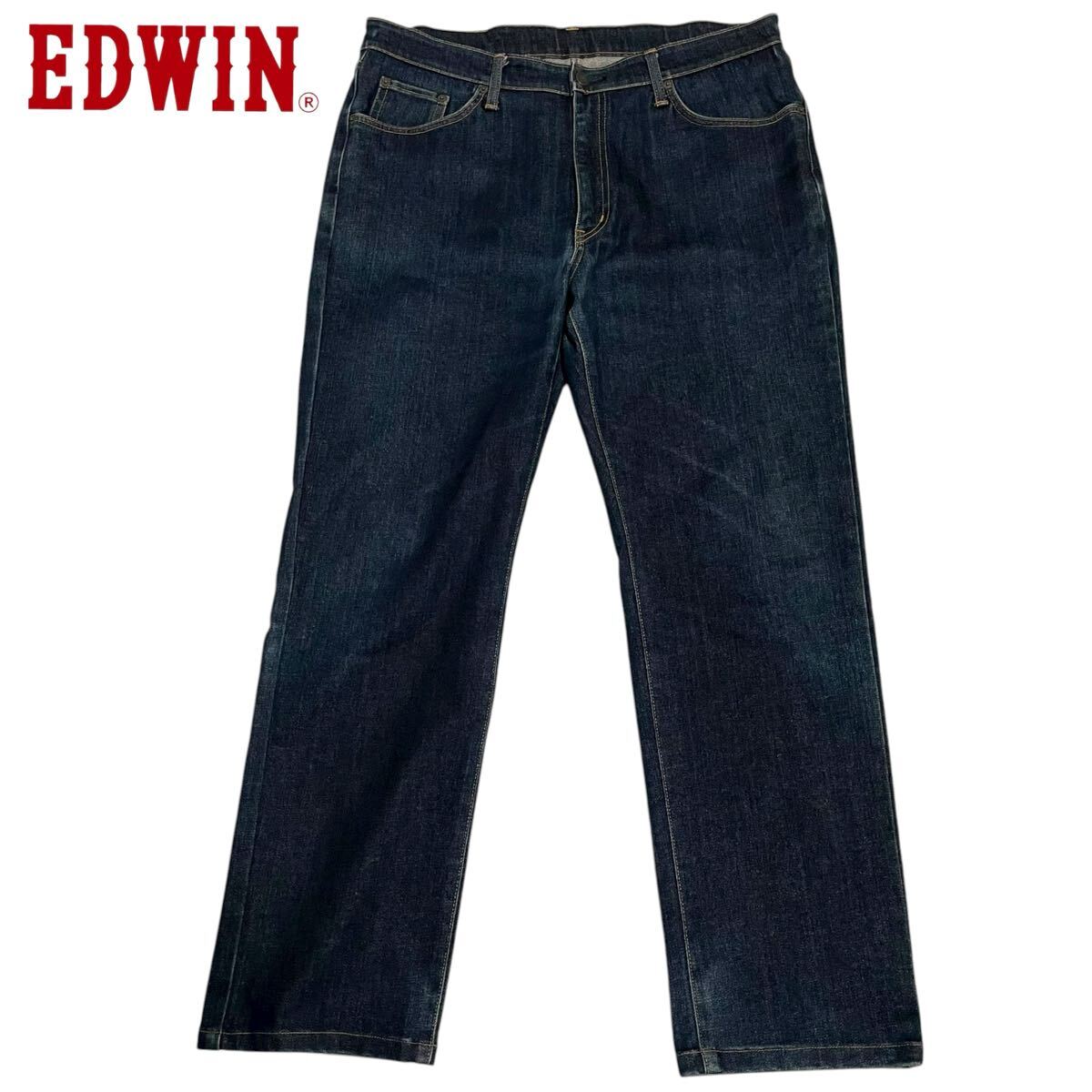 【大きいサイズ W37】EDWIN F403 W-FLEX / エドウィン メンズ ストレッチ デニムパンツ ジーンズ インディゴ 日本製 O-2644拍卖