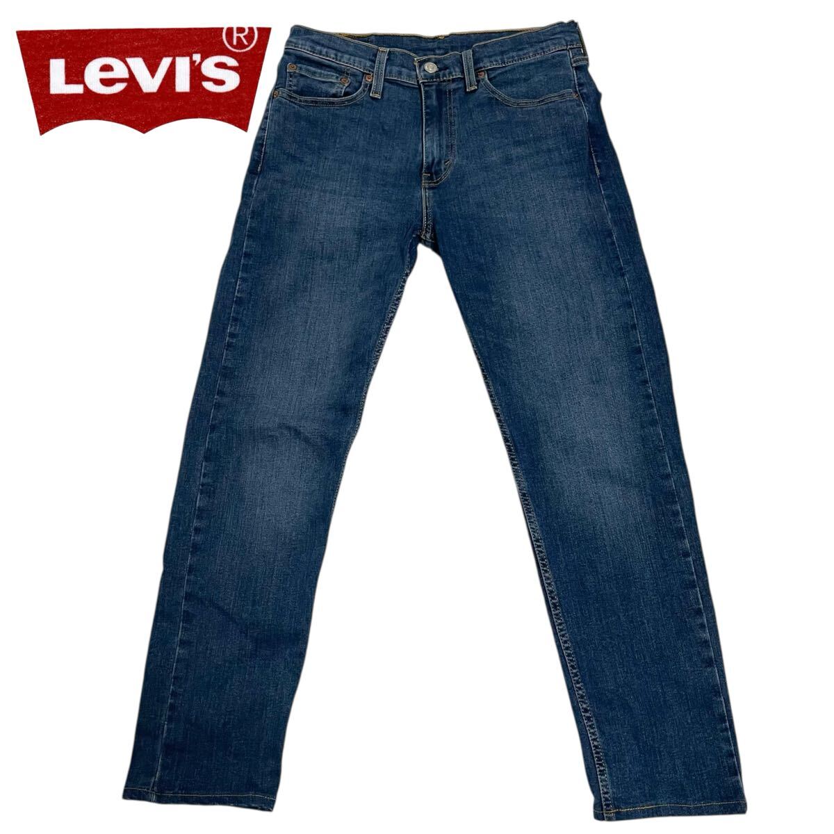 Levi’s 502 / リーバイス メンズ スリムストレッ チ デニムパンツ ジーンズ ブルー W30 パキスタン製 O-2661拍卖