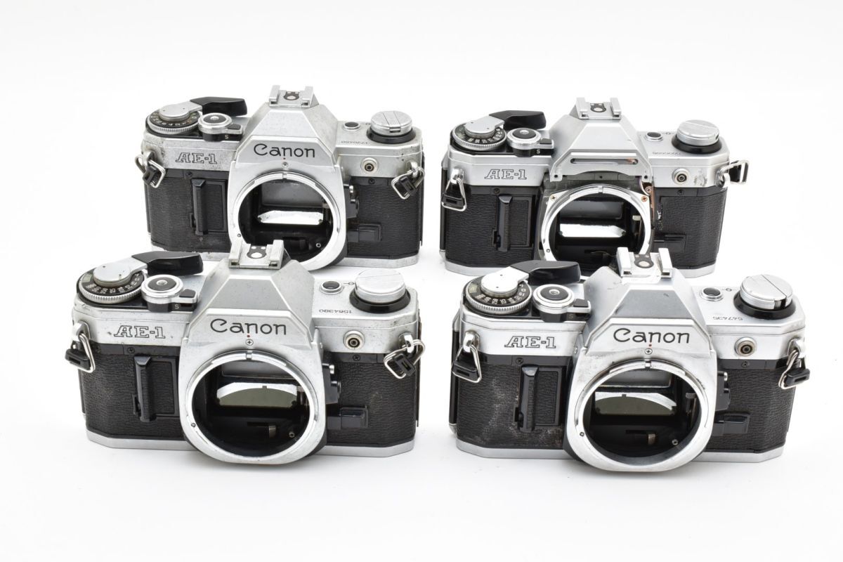 ★4個まとめ★CANON AE-1 ジャンク 現状品 動作未確認 #6902101 AU2910拍卖