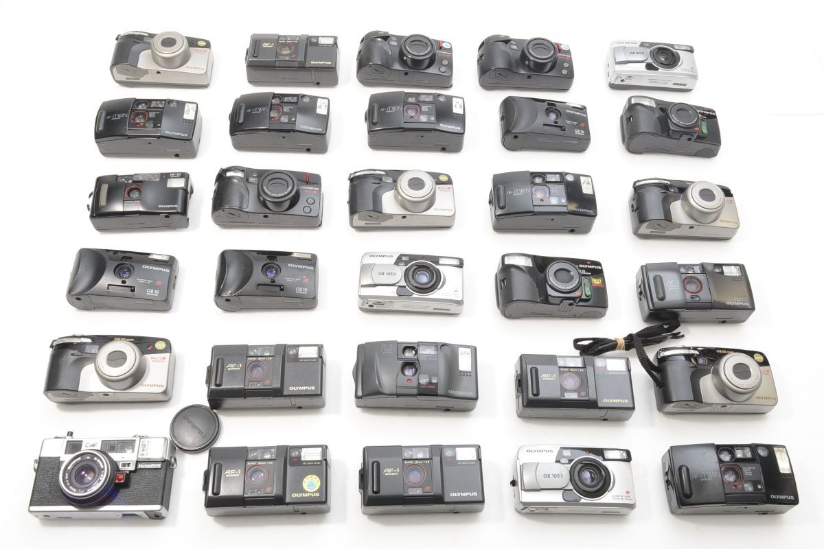 ★30個まとめ★OLYMPUS コンパクトフィルム ジャンク 現状品 動作未確認 #0103101 AU2908拍卖