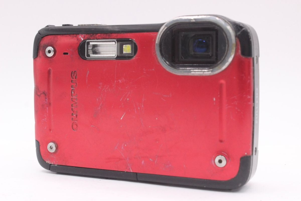 オリンパス OLYMPUS TG-625 レッド #2124929 RO2965拍卖
