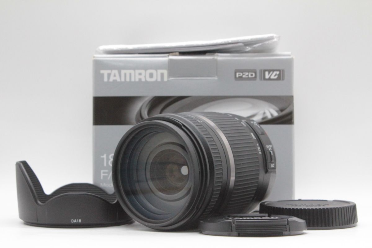 ★美品★タムロン TAMRON 18-270mm F3.5-6.3 DI II VC PZD B008TSE EFマウント 《キャップ フード 箱 付き》 #4102107 RO3051拍卖