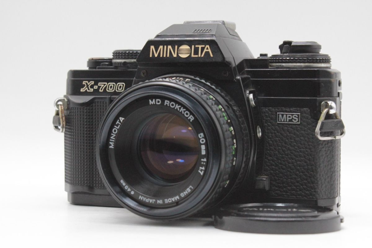 ★良品★ミノルタ MINOLTA X-700 / MD ROKKOR 50mm F1.7 《シャッター,露出計 OK!》《キャップ 付き》 #5521107 RO3048拍卖
