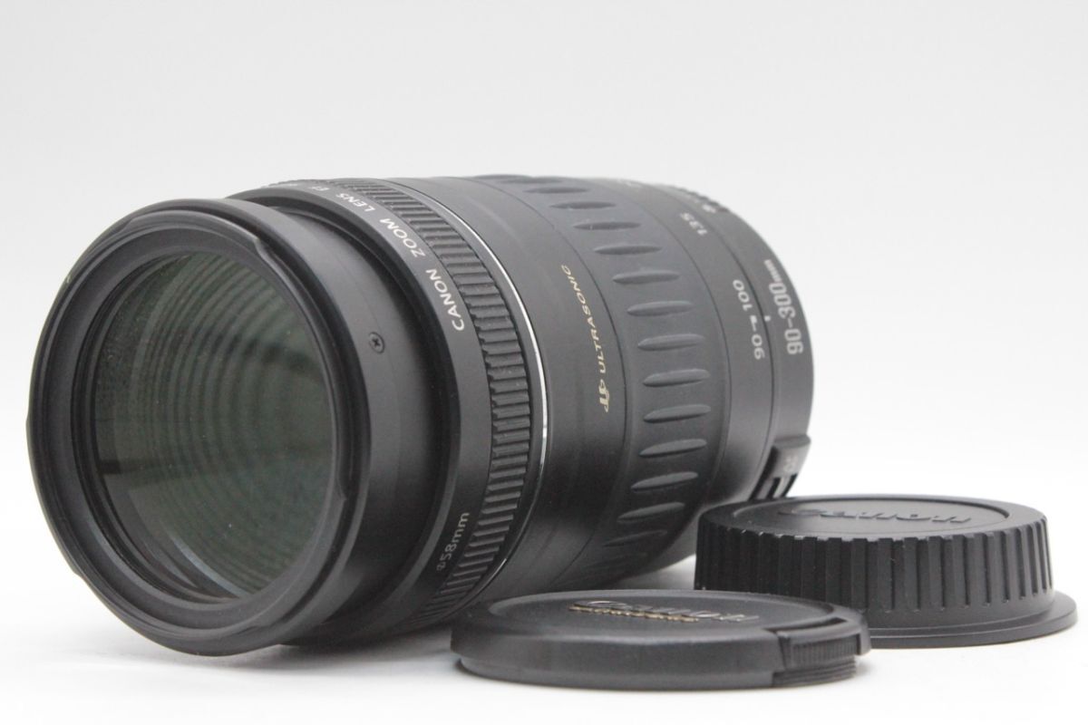 ★良品★キャノン CANON EF 90-300mm F4.5-5.6 USM 《キャップ 付き》 #0125105 RO2930拍卖