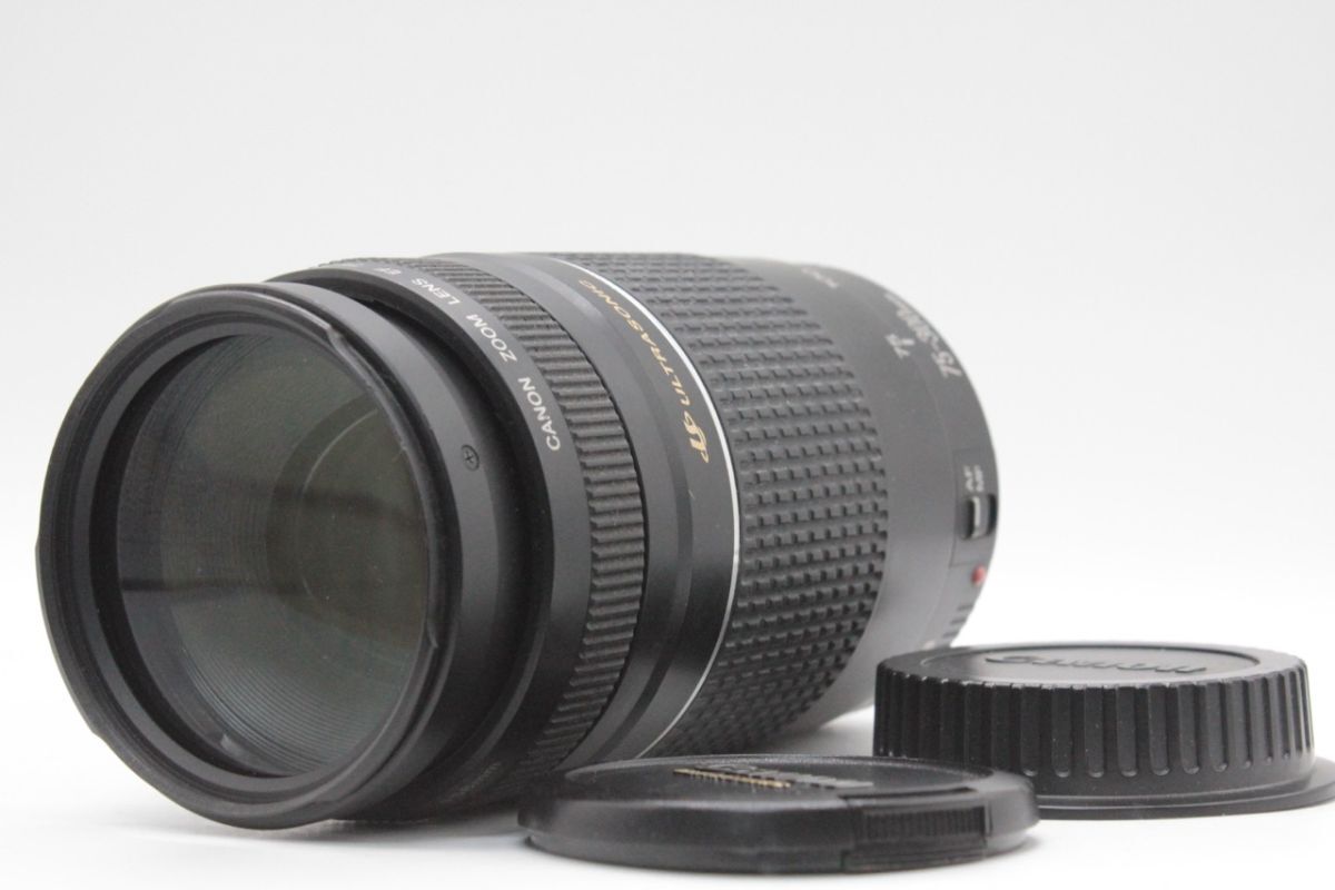 ★良品★キャノン CANON EF 75-300mm F4-5.6 III USM 《キャップ 付き》 #0128105 RO2931拍卖