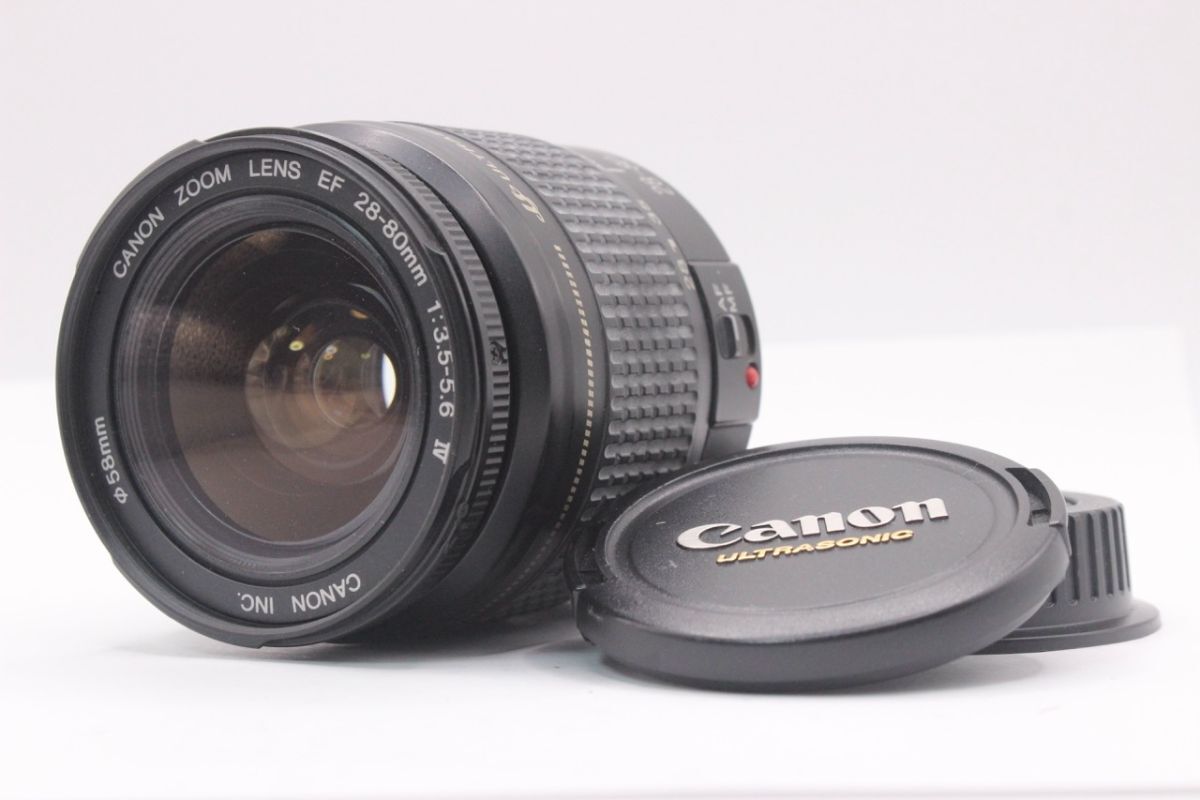 ★良品★キャノン CANON EF 28-80mm F3.5-5.6 IV USM 《キャップ 付き》 #01241019 RO3142拍卖