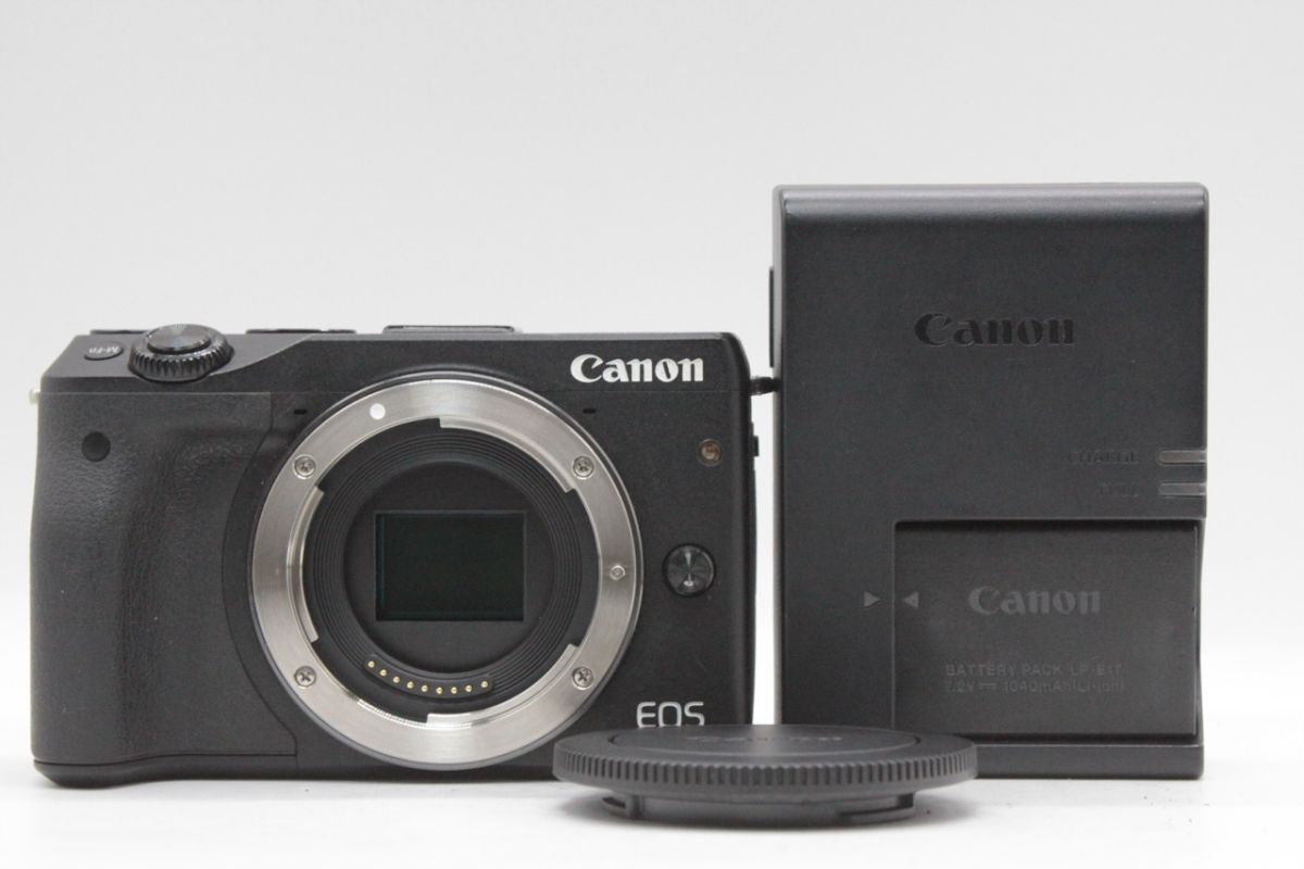 ★良品★キャノン CANON EOS M3 《シャッター OK!》《キャップ 付き》 #7111014 RO3077拍卖