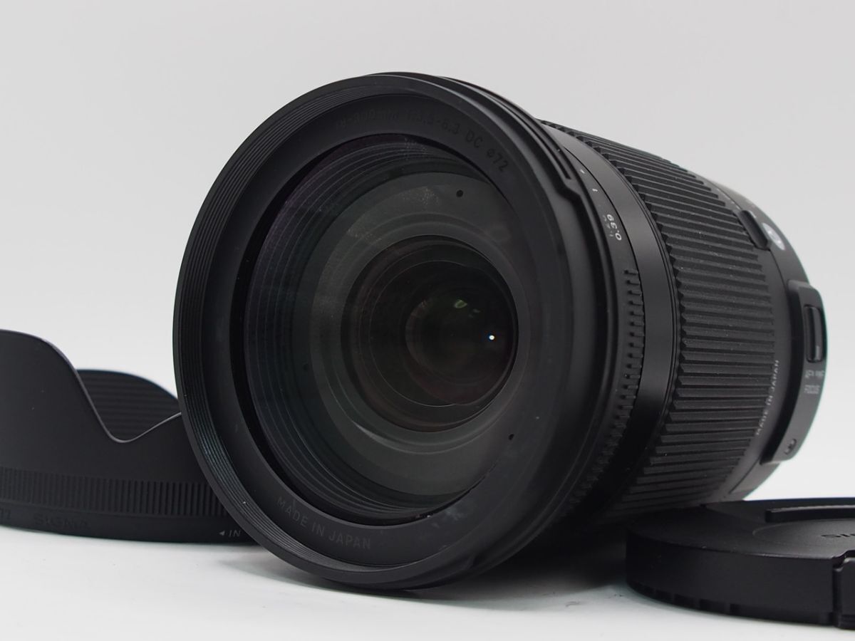 ★良品★シグマ SIGMA 18-300mm F3.5 DC MACRO Contemporary Kマウント 《レンズフード 付き!》RO1503 C00033 #00074拍卖