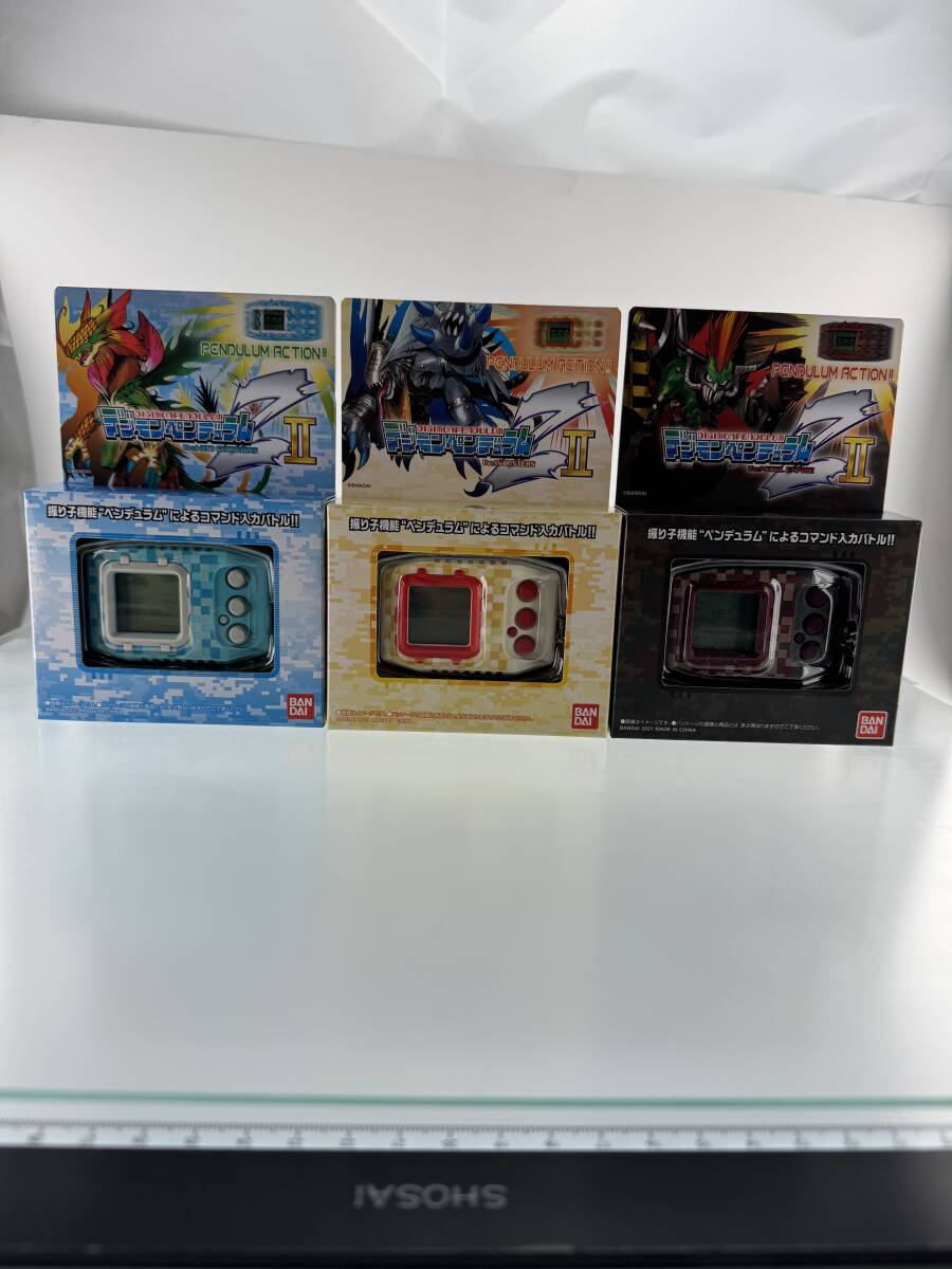 バンダイ デジモン デジタルモンスター ペンデュラムZ II メタルエンパイア 3種セット 2021年 P143拍卖