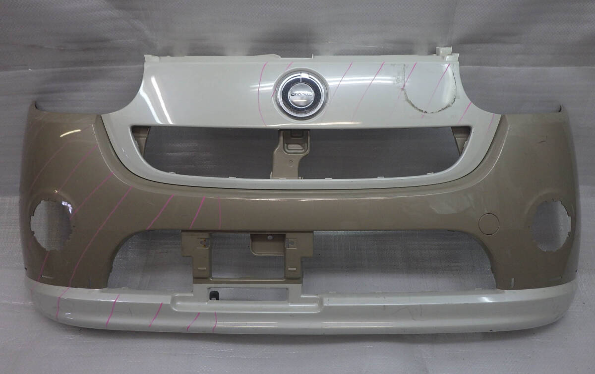 LA800S LA810S ムーヴキャンバス 純正フロントバンパー グリル付 52119-B2C80 ムーブ拍卖