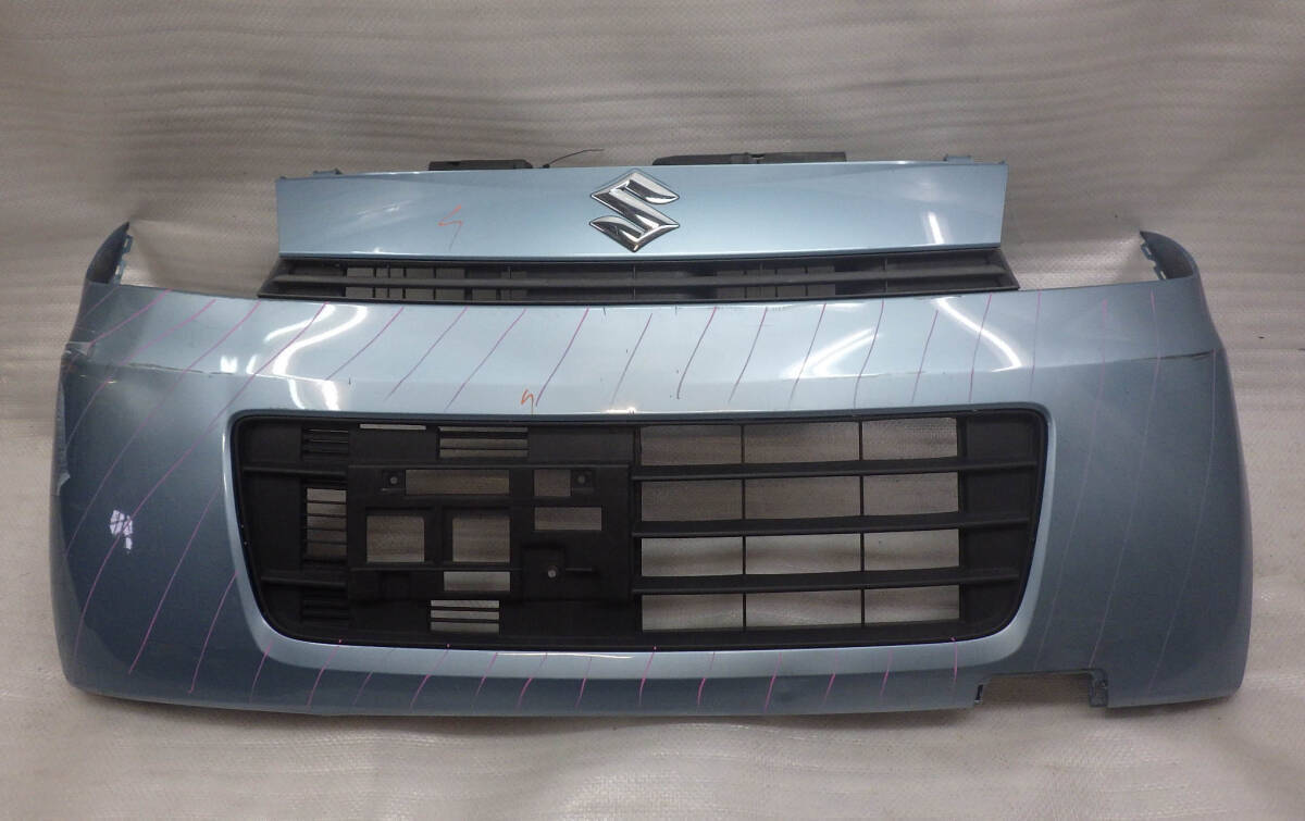 MK32Sスペーシア MM32Sフレアワゴン純正フロントバンパー 71711-81M0 グリル ロア拍卖