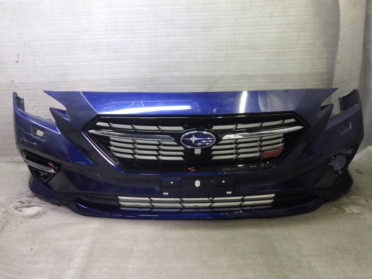 VN5レヴォーグ STIスポーツ純正フロントバンパー グリル スポイラー 右フォグカバー 右イルミ付 57704VC100 エアロ レボーグ拍卖