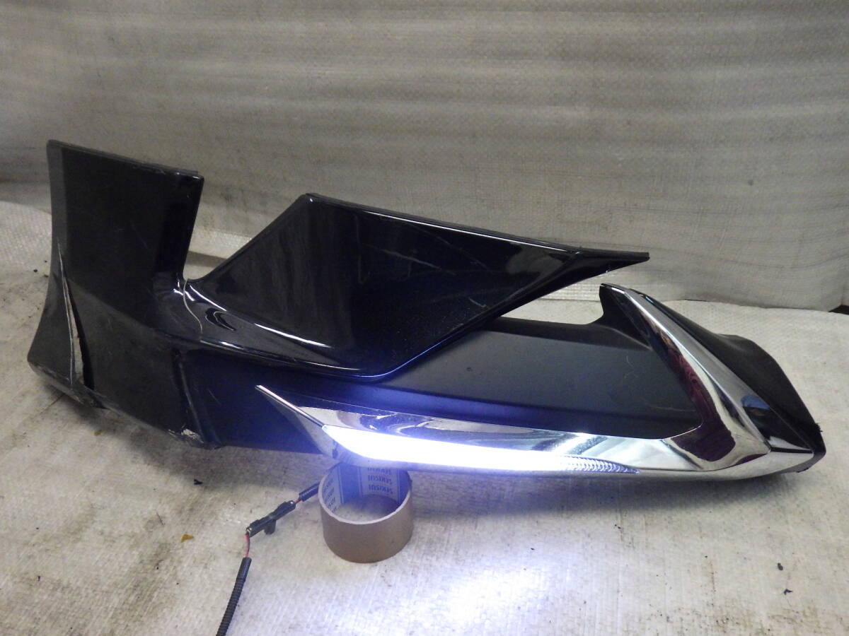 Ω モデリスタ製 ZVW50前期プリウス純正エアロフロントスポイラー部品取り メッキ ガーニッシュ右 レンズ ZVW51 ZVW55拍卖