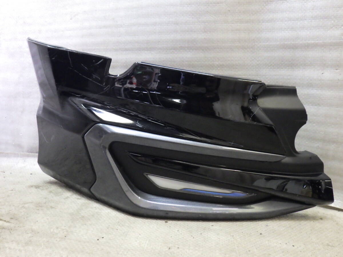 Ω モデリスタ MXUA80 MXUA85ハリアー純正エアロフロントスポイラー部品取り LEDイルミ右 ガーニッシュ デイライト拍卖