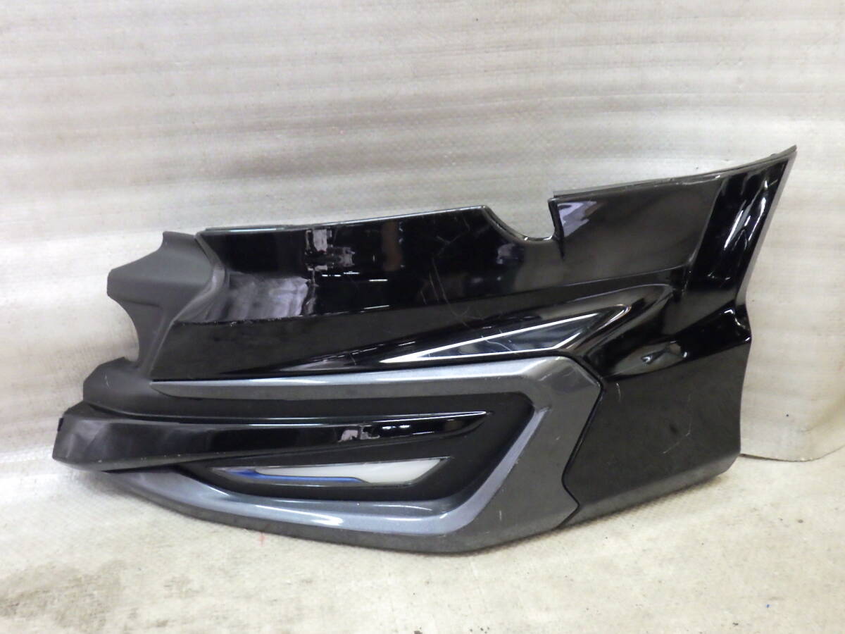 Ω モデリスタ MXUA80 MXUA85ハリアー純正エアロフロントスポイラー部品取り LEDイルミ左 ガーニッシュ デイライト拍卖