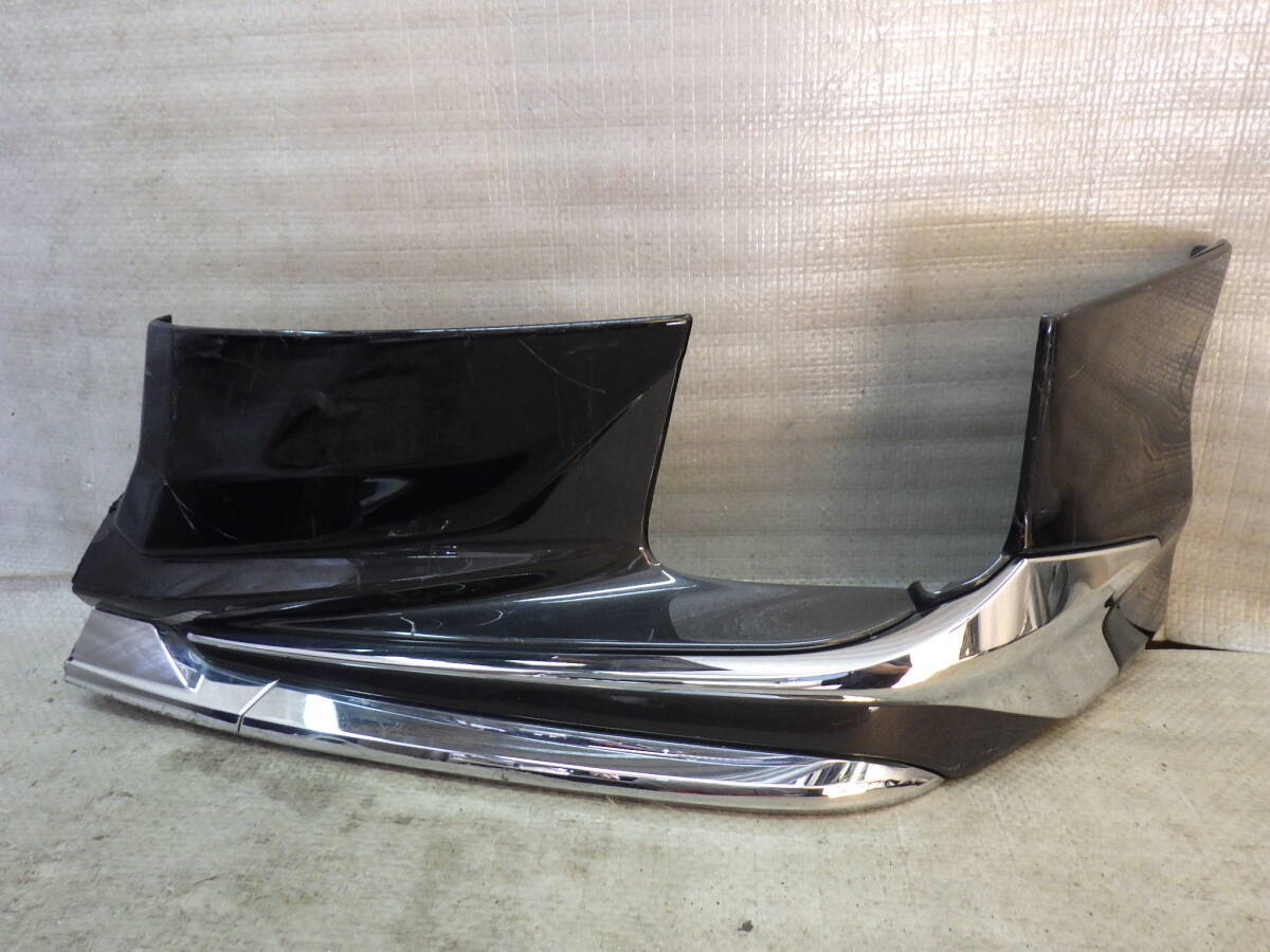 Ω モデリスタ AGH30W後期アルファード S純正エアロフロントスポイラー部品取り メッキ ガーニッシュ左 GGH30W GGH35W AGH35W LH拍卖