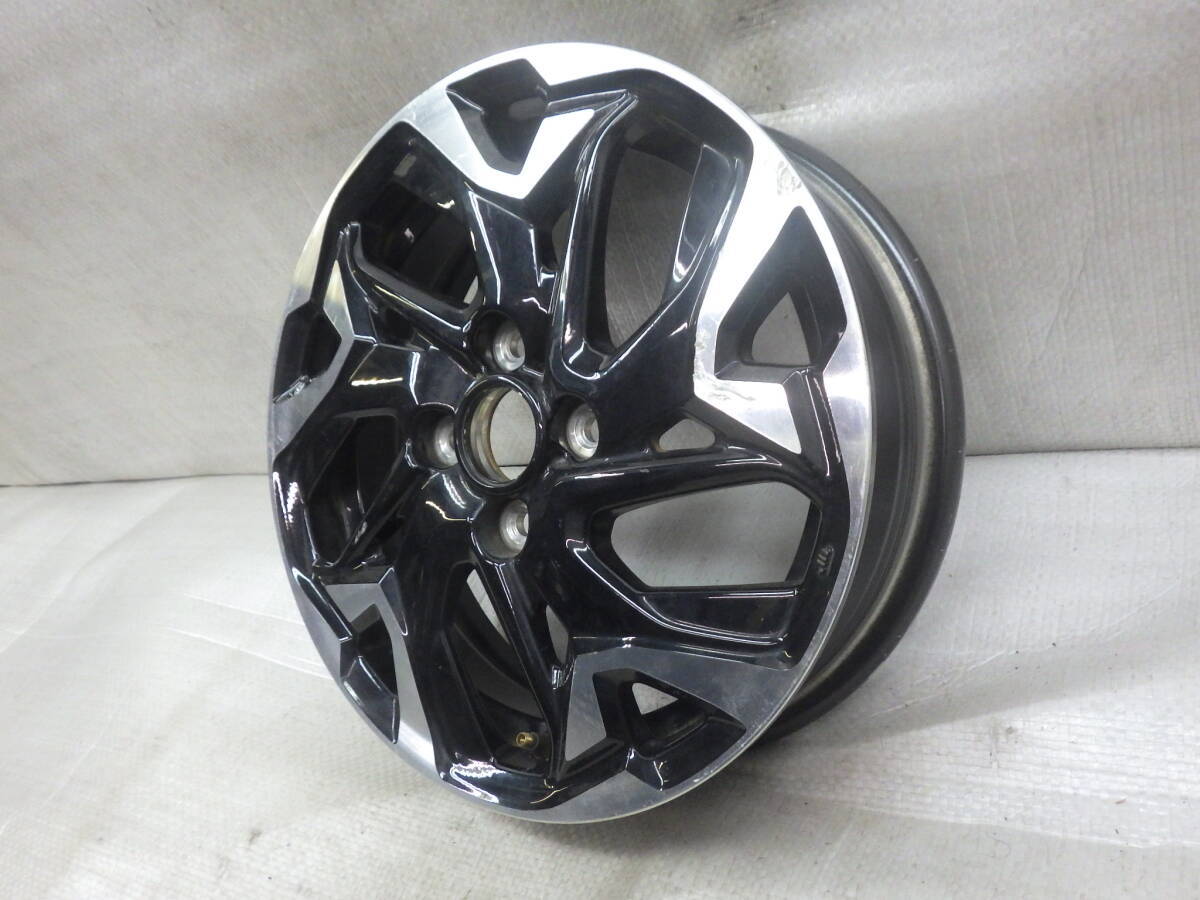 JF3 N BOX カスタム純正15インチアルミホイール1本 4.5J +45 4H 100 ホンダ エヌ ボックス拍卖