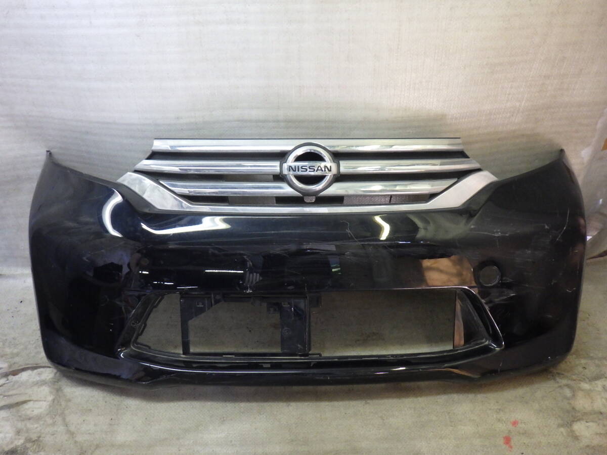 B21A 前期 デイズルークス 純正フロントバンパー 日産 6400F832ZZ グリル拍卖